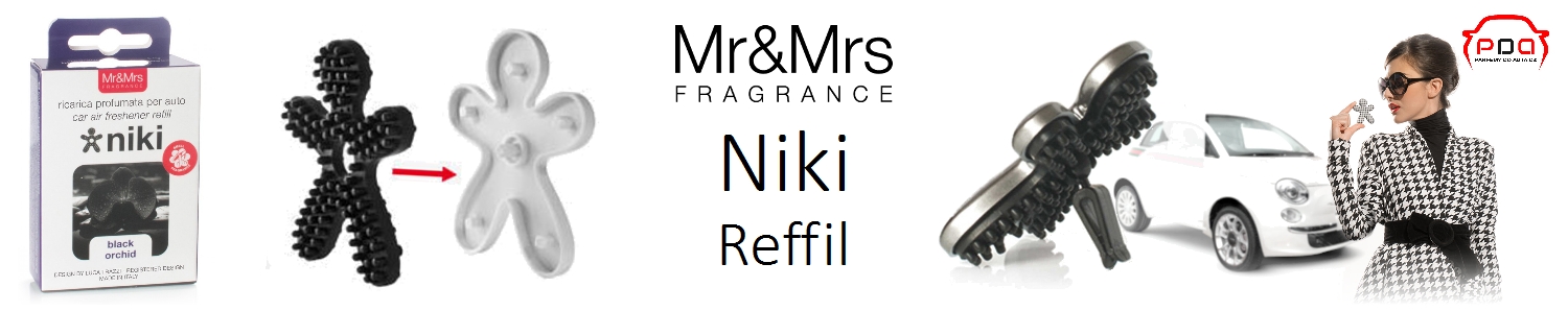 Náhradní náplň Niki vůně do auta - Mr Mrs Fragrance